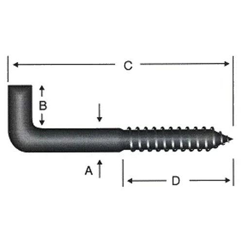 Şofben Çivisi No 2 / 5.8x60 - 10 Adet