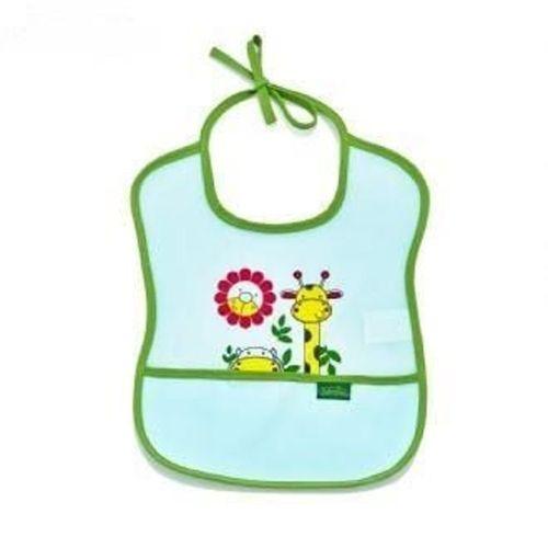 Babyjem BabyJem Poli Muşamba Küçük Mama Önlüğü 030 Yeşil