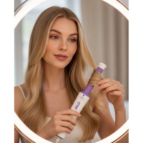 Gw Saç Kıvırma Makinesi – 360° Döner Başlık, Negatif İyon Teknolojisiyle