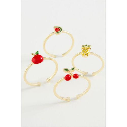 Meyveli Karışık Lüks Eklem Yüzük 1 Adet