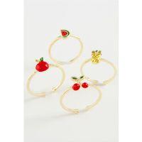 Meyveli Karışık Lüks Eklem Yüzük 1 Adet