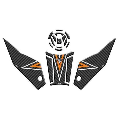 VOGE Voge Ds 300 2023 - 2025 Uyumlu Tank Pad Set 004