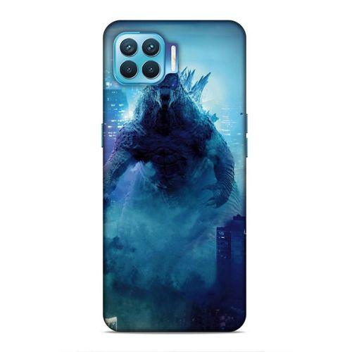 Oppo Reno 4 Lite Uyumlu Kılıf BMovie (22) Tam Koruma Kılıfı Godzilla