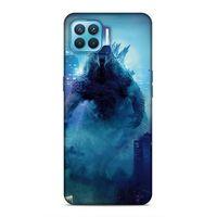 Oppo Reno 4 Lite Uyumlu Kılıf BMovie (22) Tam Koruma Kılıfı Godzilla