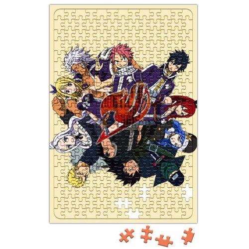 Fairy Tail Anime Erza Scarlet Happy Lisanna Straus Puzzle