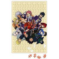 Fairy Tail Anime Erza Scarlet Happy Lisanna Straus Puzzle