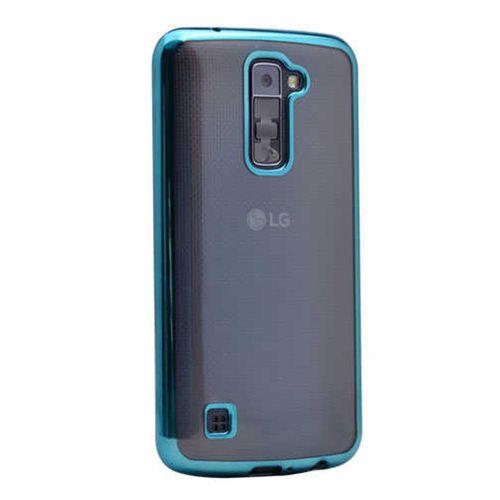 LG K8 Kılıf Zore Lazer Kaplama Silikon