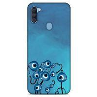 Nazarium (12) Desenli Silikon Kapak Samsung Galaxy A11 Kılıf