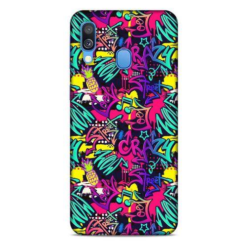 Graffitix (43) Desenli Silikon Kapak Samsung Galaxy A40 Kılıf