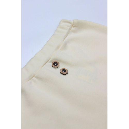 Bistyle Bistyle 3'lü Zıbın Takım Welcome Baby Duck 13104 Sarı-Ekru