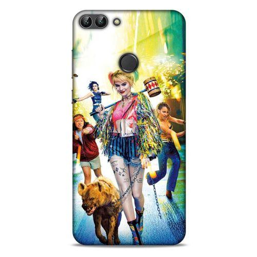 Huawei Psmart Uyumlu Kılıf Harley Quinn (32) Soft Silikon Kılıf Lavanta pembesi