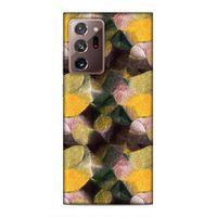 Samsung Galaxy Note 20 Ultra Uyumlu Kılıf Utopia (48) Bumper Kılıf Kahve
