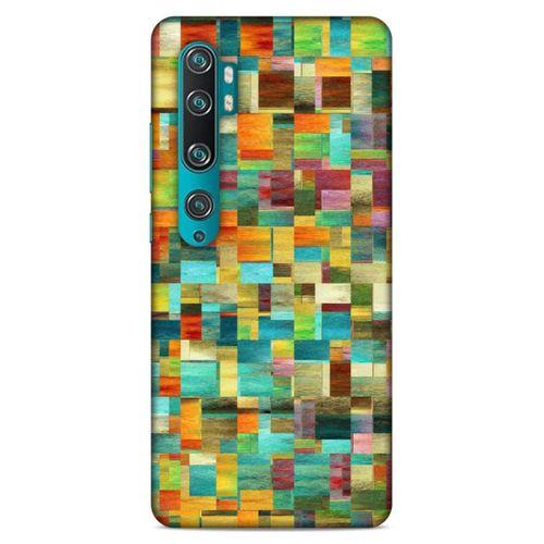Lopard Xiaomi Mi Note 10 Pro Uyumlu Kılıf Soyut Sanat (50) Desenli Shockproof Kılıf