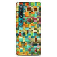 Lopard Xiaomi Mi Note 10 Pro Uyumlu Kılıf Soyut Sanat (50) Desenli Shockproof Kılıf