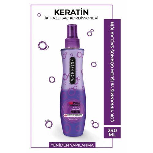 Keratin Çift Fazlı Kondisyoner Fön Suyu 240 ML - mrfs