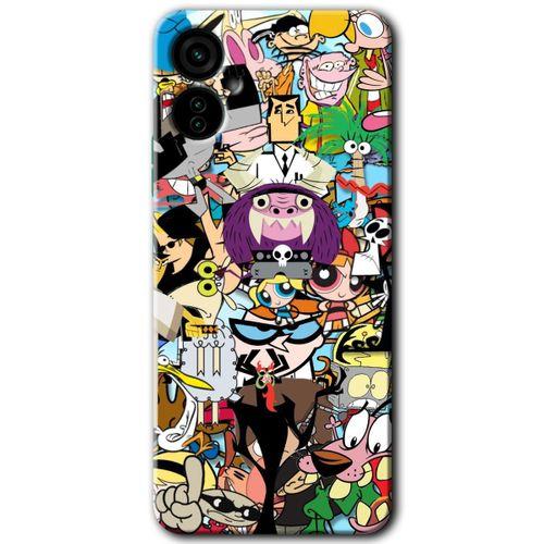 Tecno Spark 9 Pro Kılıf HD Desen Baskılı Arka Kapak - Süper Çizgi Kahramanlar