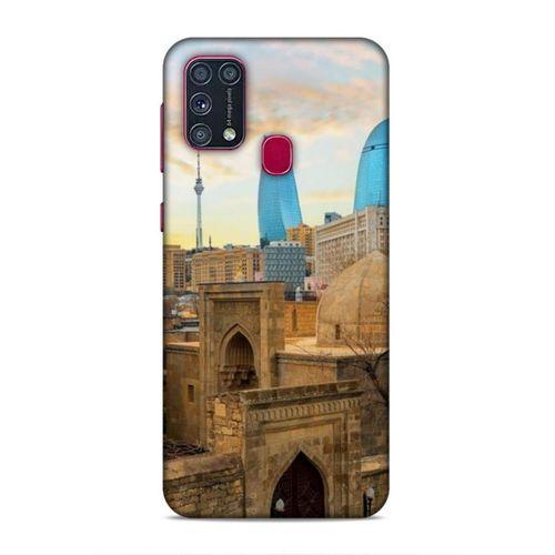 Samsung Galaxy M31 Uyumlu Kılıf Azarbaijan (11) Tam Koruma Ateş Kuleleri