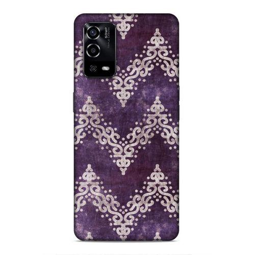 Oppo A55 5G Uyumlu Kılıf Romans (49) Ultra Silikon Kılıf Mor