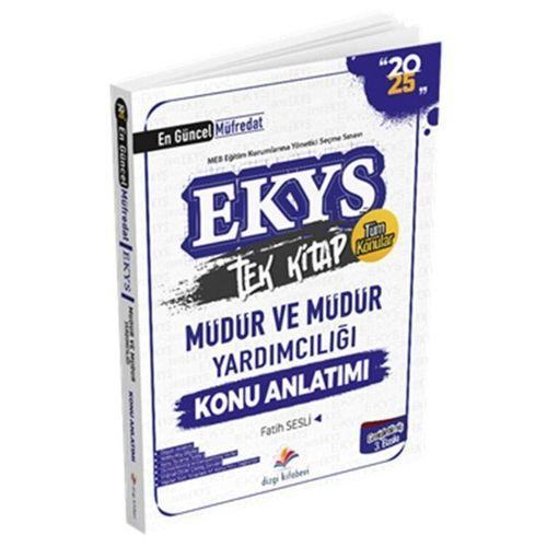 2025 MEB EKYS Müdür ve Müdür Yardımcılığı Konu Anlatımı Dizgi Kitap