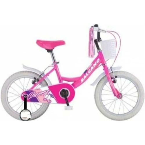 Salcano Cherry 16 Jant Çocuk Bisikleti Pembe-Beyaz
