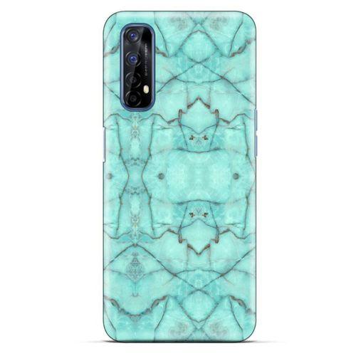 Mermer Desenli (14) Tema Lansman Kılıf Camgöbeği Oppo Realme 7 Kılıf