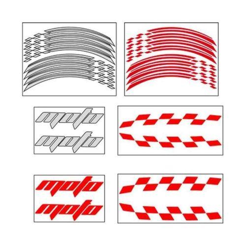 SEVGENT Reflektör Kırmızı Racing Şerit 3