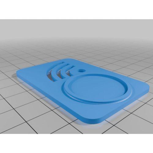NFC WiFi Etiket Standı – 3D Baskı Dijital Aksesuar