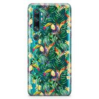 Xiaomi Mi Note 10 Pro Kılıf Tropika Arka Kapak Koruma Desenli Full Koruyucu