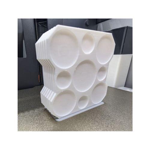 Painter S Pallette Düz İnce Dikey Yeni Versiyon 3D Baskı (Bu ürün Sadece Plastik parçadır - Almadan Önce Soru Sorabilirsiniz)