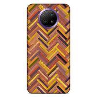 Lopard Xiaomi Redmi Note 9 5g Uyumlu Kılıf Wood'X (39) Liquid Crystal Kılıf Baskılı