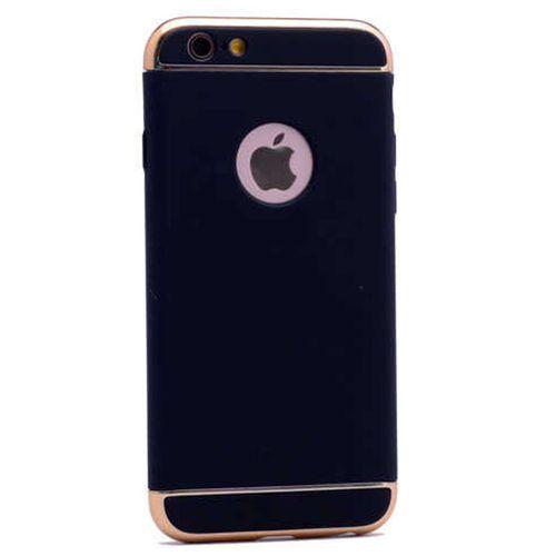 Apple iPhone 5 Kılıf Zore 3 Parçalı Rubber Kapak