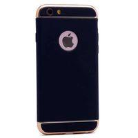 Apple iPhone 5 Kılıf Zore 3 Parçalı Rubber Kapak