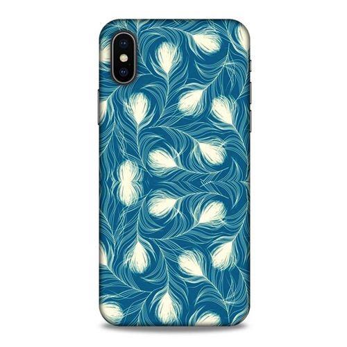 Apple iPhone XS Kılıf Desenli Özel Seri Tüyler (43) Thin Fit Kılıf