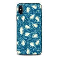 Apple iPhone XS Kılıf Desenli Özel Seri Tüyler (43) Thin Fit Kılıf