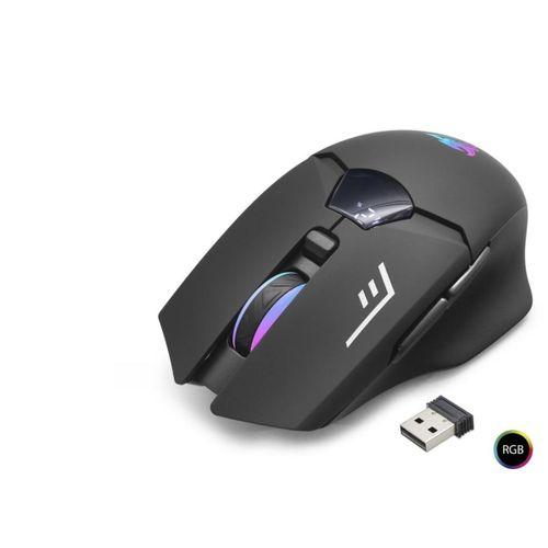 G400 Kablosuz Gaming Mouse Dual Mod 1600 Dpi Sessiz Rgb - Siyah