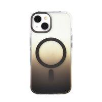 Apple iPhone 14 Kılıf M-safe Şarj Özellikli Transparan Renk Geçişli Zore Toros Kapak