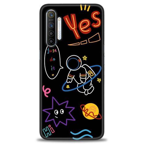 Realme XT Kılıf HD Baskılı Kılıf - Yes + Tam Ekran Koruyucu