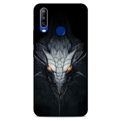 General Mobile GM 10 Kılıf Dragons (13) Silikon Kap Gri Ejderha