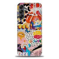 Samsung Galaxy A14 Kılıf HD Baskılı Kılıf - Oh My Cool + Tam Ekran Koruyucu