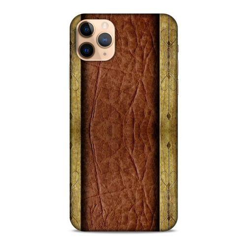 Apple Iphone 11 Pro Kılıf Patchwork (24) Darbe Emici Kılıf Kahve Sarı