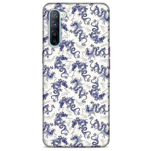 Oppo Reno 3 Kılıf Japonya (30) Silicone Case Japonya Ejderha Efsanesi