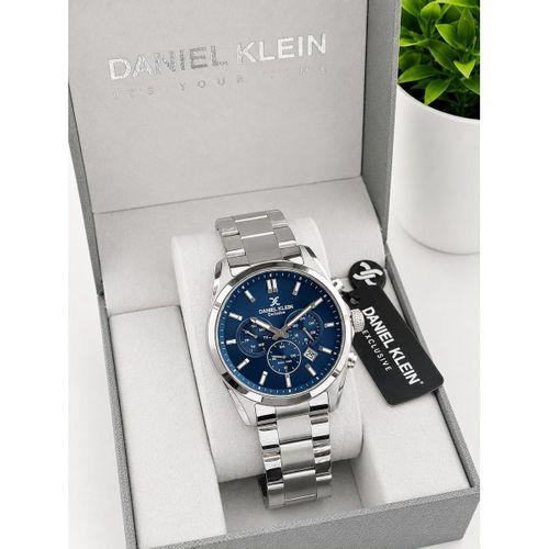 Daniel Klein Damat Ve Takım Elbiseye Özel 2 Yıl Garantili Çelik Kordon Erkek Kol Saati VS.BLKT.1061