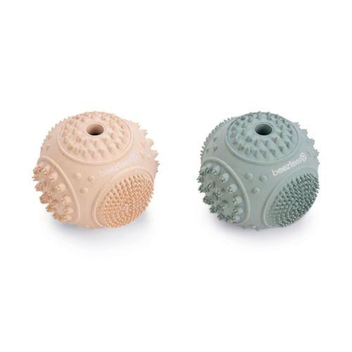 Beeztees Yavru Köpek Oyuncağı, Diş Kaşıma ve Masaj Topu, Kauçuk, Yeşil, 5cm