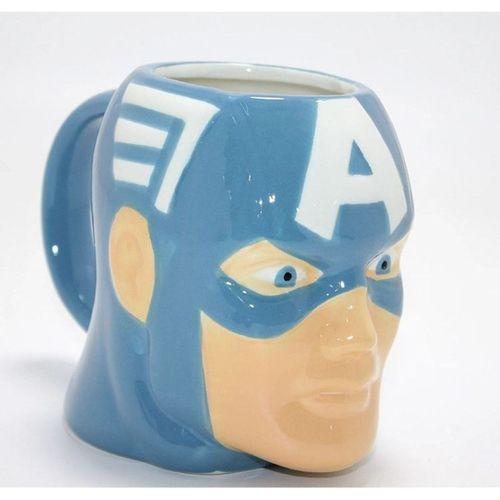 Marvel Captain America (kaptan Amerika) 3d Kabartmalı Karakter Kupa Bardak Alk4542