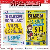 Zeki Çocuk 1. Sınıf Bilsem Soruları Nasıl Çözülür ve Deneme Seti 2 Kitap