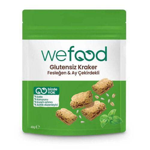 Wefood Fesleğenli Ayçekirdekli Kraker 40 Gr