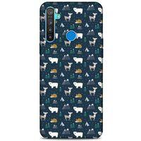 Animax Kış Hayvanları Oppo Realme 5i Kılıf Desenli Silikon