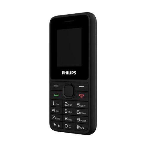 PHILIPS Xenium E2125, 32Mb, Siyah, 32Mb Ram, 1,77inc Ekran, 4G Çift Sim Desteği, FM Radyo, 1700mAh Pil, El Feneri, Türkiye KVK Garantili