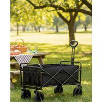 Katlanabilir Eşya Taşıma Arabası Kamp Plaj Ve Bahçe Kullanımına Uygun