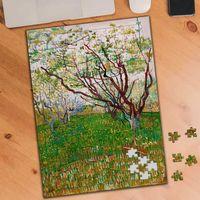 Çiçekli Bahçe Van Gogh Eser 240 Parça Puzzle Yapboz Tablo-1948